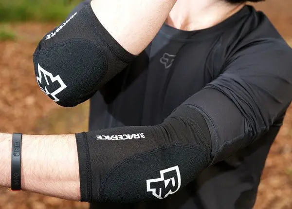 cyclist's elbow pads