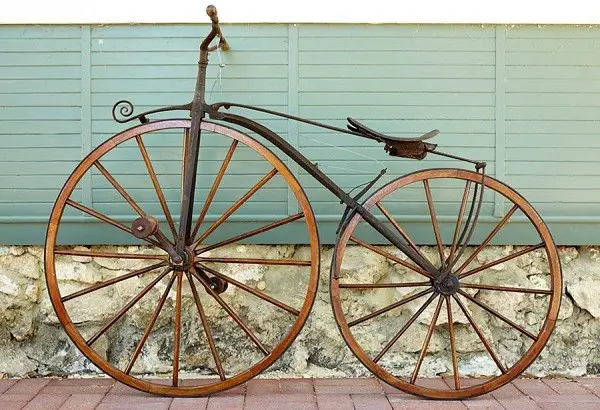 the world's first bicycle