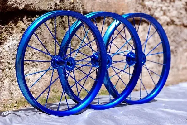 bicycle wheel painting