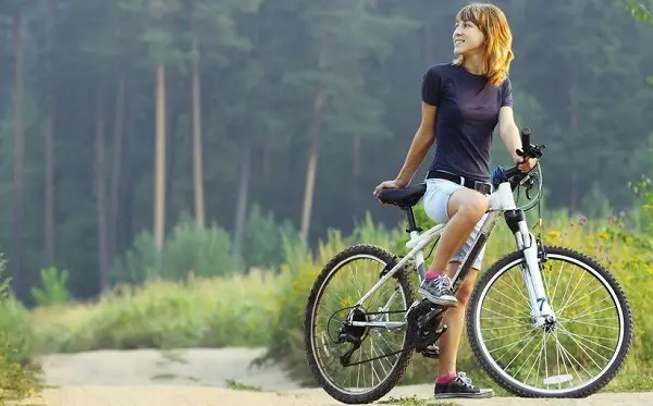 The benefits of cycling for the figure