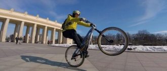 How to ride a rear wheel on a bicycle: ways to ride