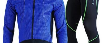 Winter clothing for cyclists - a selection of winter gear